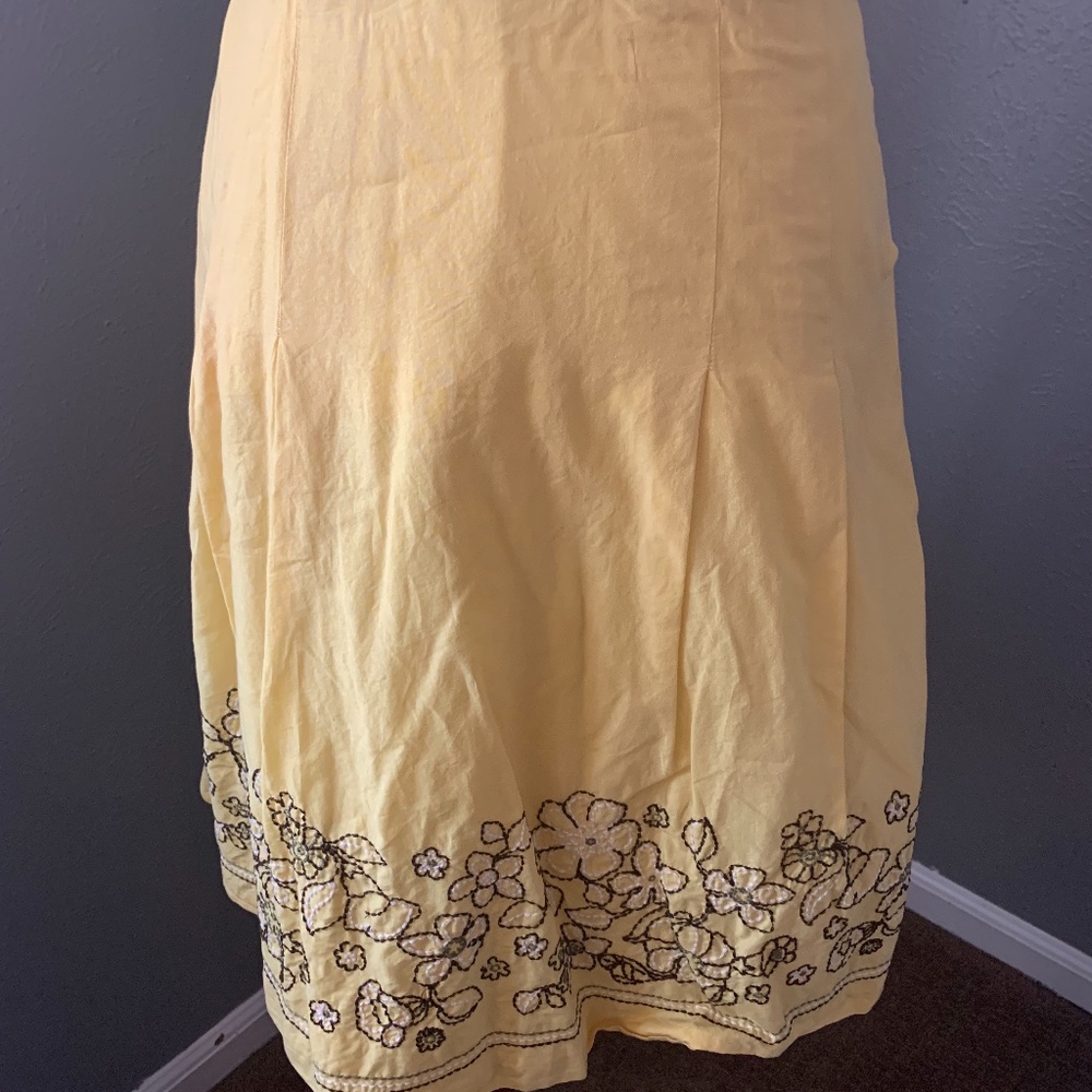 Cotton skirt by Ann Taylor